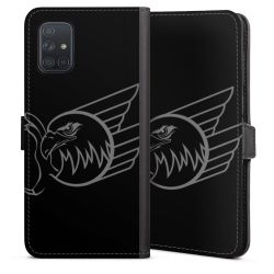 Sideflip mit Lasche schwarz