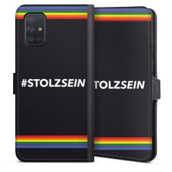 Sideflip mit Lasche schwarz