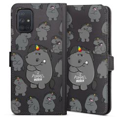 Sideflip mit Lasche schwarz