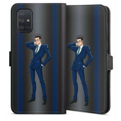 Sideflip mit Lasche schwarz