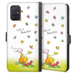 Sideflip mit Lasche schwarz