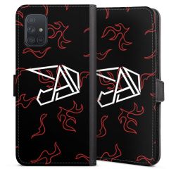 Sideflip mit Lasche schwarz