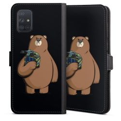 Sideflip mit Lasche schwarz