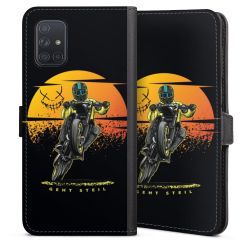 Sideflip mit Lasche schwarz