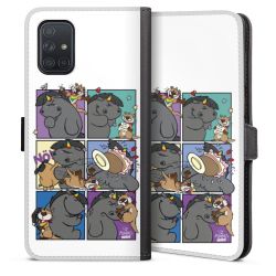 Sideflip mit Lasche schwarz