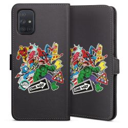 Sideflip with flap black/lateral flap