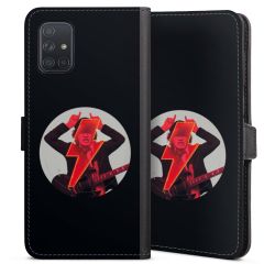 Sideflip mit Lasche schwarz