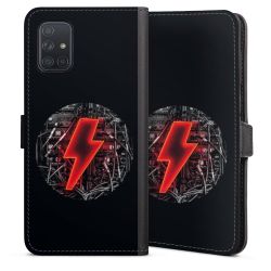 Sideflip mit Lasche schwarz