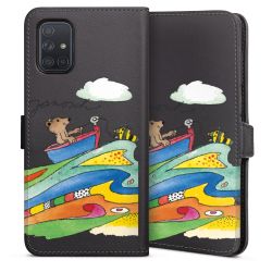 Sideflip with flap  black