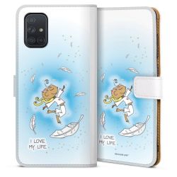 Sideflip mit Lasche weiß