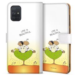 Sideflip mit Lasche weiß