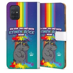 Sideflip mit Lasche weiß