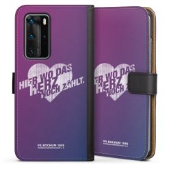 Sideflip mit langer Lasche schwarz