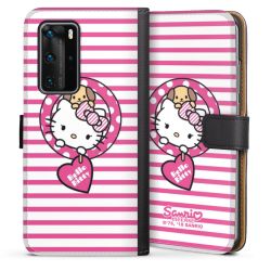 Sideflip mit langer Lasche schwarz