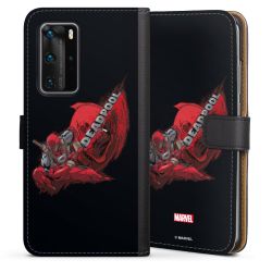 Sideflip Fodral med flap svart