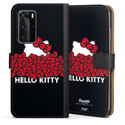 Sideflip mit langer Lasche schwarz