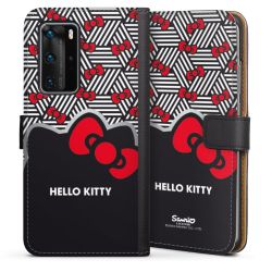 Sideflip mit langer Lasche schwarz