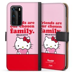 Sideflip mit langer Lasche schwarz