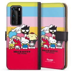 Sideflip mit langer Lasche schwarz