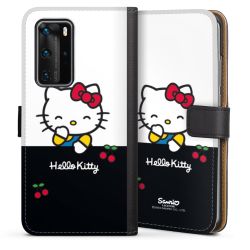 Sideflip mit langer Lasche schwarz