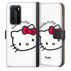 Sideflip mit langer Lasche schwarz