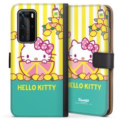 Sideflip mit langer Lasche schwarz