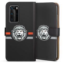 Sideflip mit langer Lasche schwarz