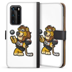 Sideflip mit langer Lasche schwarz