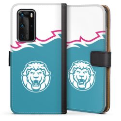 Sideflip mit langer Lasche schwarz