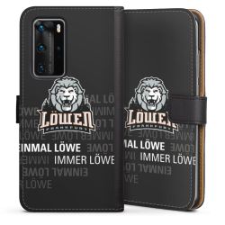 Sideflip mit langer Lasche schwarz