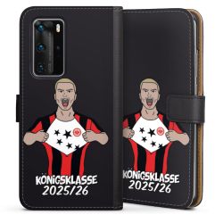 Sideflip mit langer Lasche schwarz