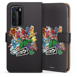 Sideflip Fodral med flap svart