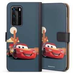 Sideflip mit langer Lasche schwarz