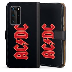 Sideflip mit langer Lasche schwarz