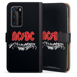 Sideflip mit langer Lasche schwarz