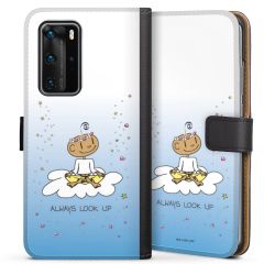 Sideflip mit langer Lasche schwarz