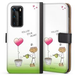 Sideflip mit langer Lasche schwarz