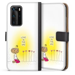 Sideflip mit langer Lasche schwarz