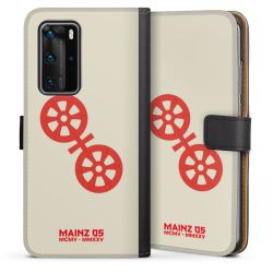 Sideflip mit langer Lasche schwarz