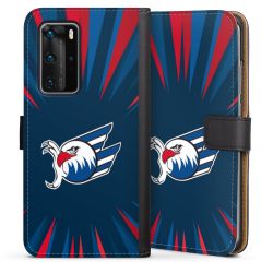 Sideflip mit langer Lasche schwarz