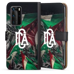 Sideflip mit langer Lasche schwarz