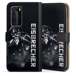 Sideflip mit langer Lasche schwarz