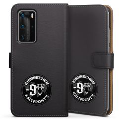 Sideflip mit langer Lasche schwarz