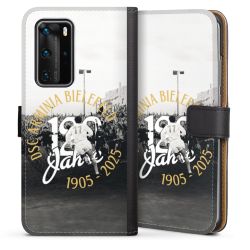 Sideflip mit langer Lasche schwarz