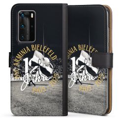 Sideflip mit langer Lasche schwarz