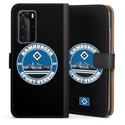 Sideflip mit langer Lasche schwarz