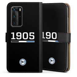 Sideflip mit langer Lasche schwarz