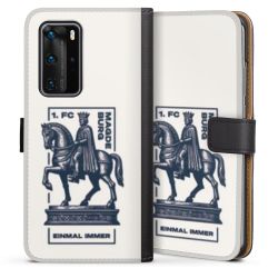 Sideflip mit langer Lasche schwarz