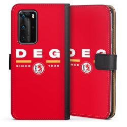 Sideflip mit langer Lasche schwarz