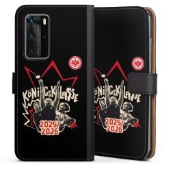 Sideflip mit langer Lasche schwarz